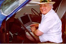 Egon Meinhardt with VDO gear